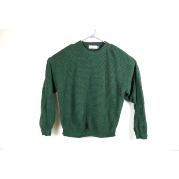 Bill Blass Menswear Chunky Cable Knit Sweater - Picture 2 of 6